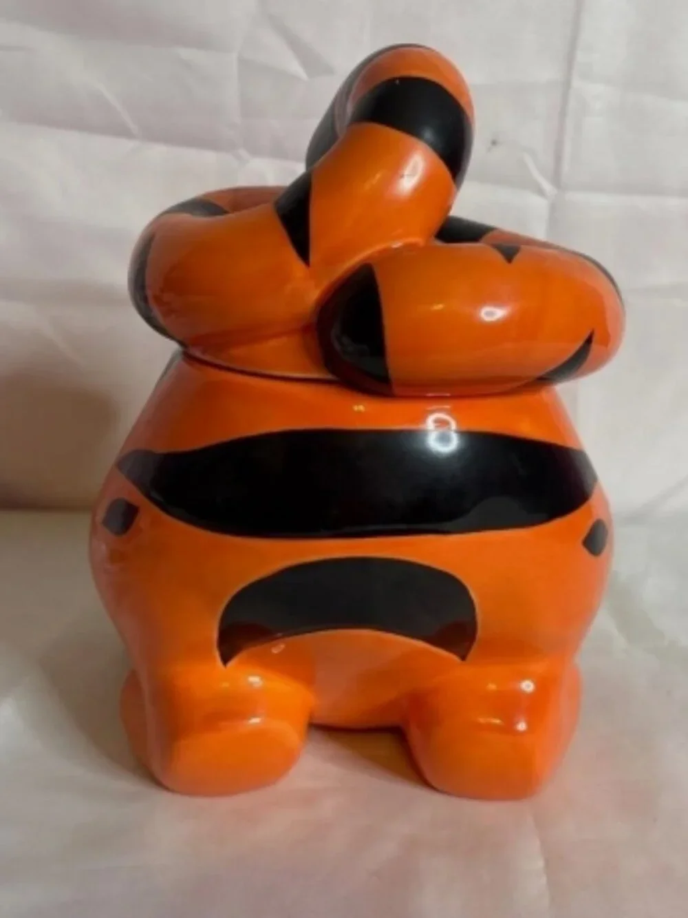 Vintage Disney's Reclining Tigger Figural Treat Canister - Retro 90s